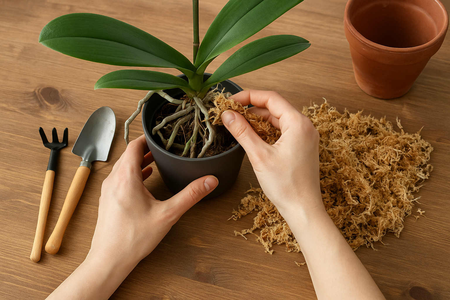 胡蝶蘭の植え替え完全ガイド｜時期・手順・失敗しないコツ 1