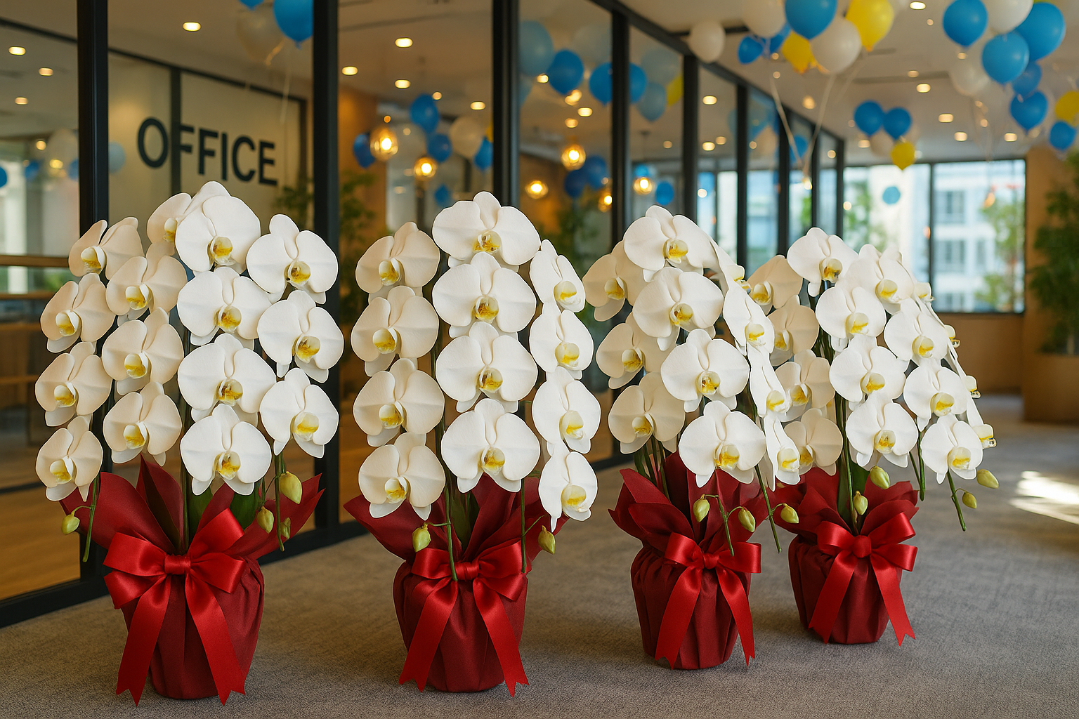 胡蝶蘭をお祝いに贈るマナー完全版｜色・本数・立札・予算の正解 3