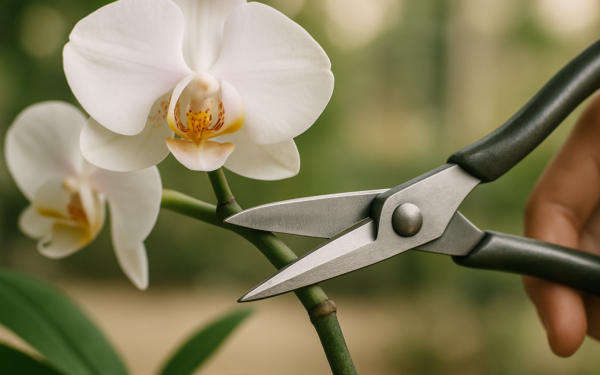 胡蝶蘭の花が終わったらどこで切る？二度咲きさせる剪定方法 1