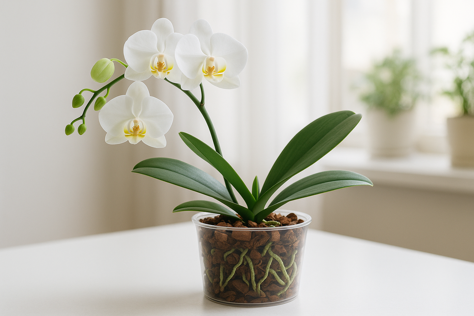 胡蝶蘭の根腐れを復活させる方法｜症状の見分け方と治療手順 3