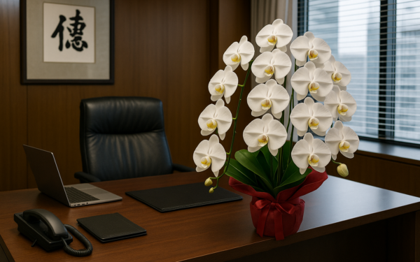 就任祝いに贈る胡蝶蘭｜役職別・業界別の選び方と贈り方マナー 1