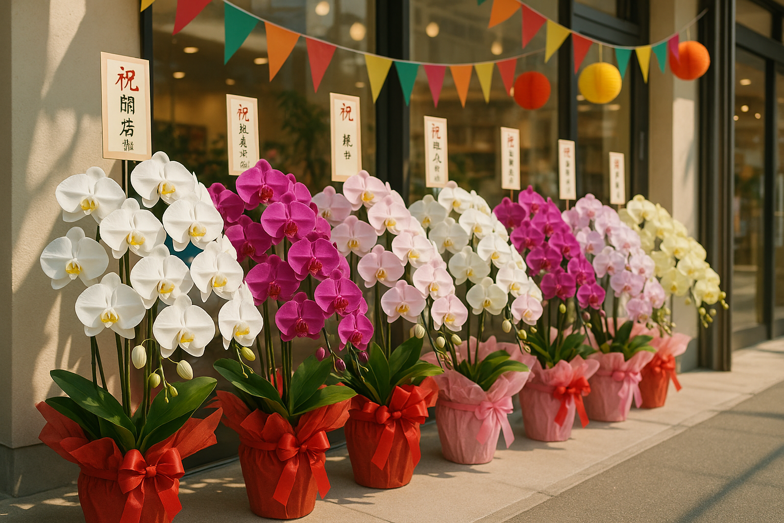 移転祝いの胡蝶蘭｜会社・店舗別の予算相場と配送タイミングのマナー 2